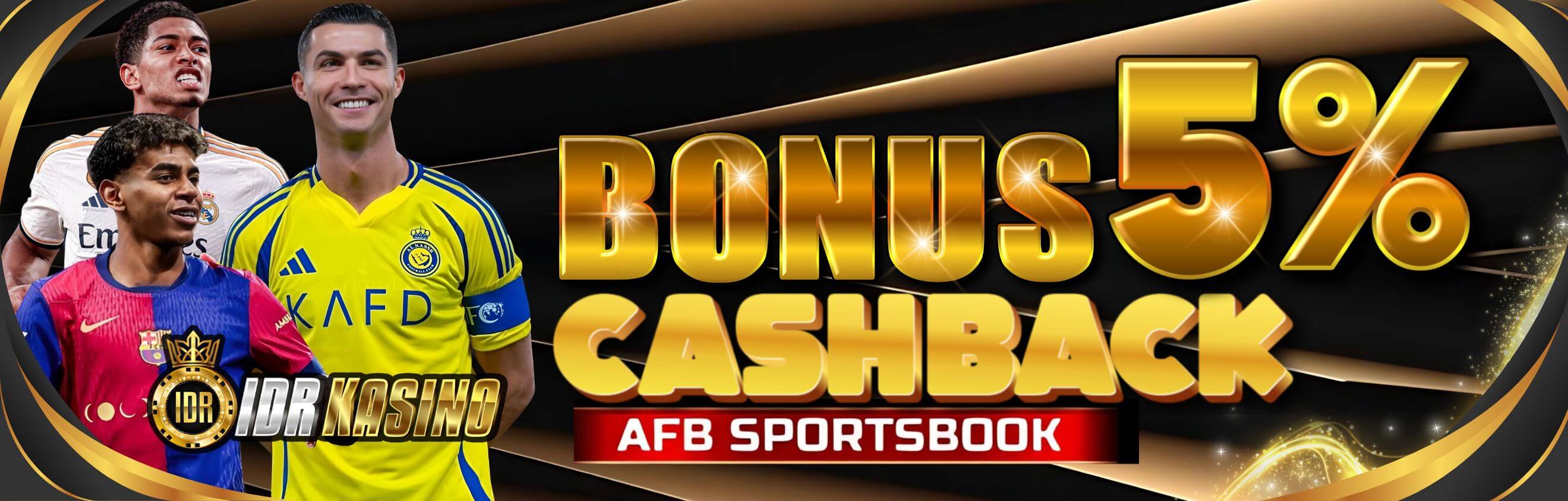 Bonus Cashback Sportsbook AFB 5%